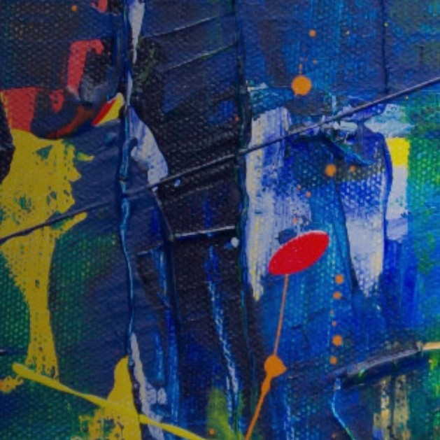 A DAAP student works with plants