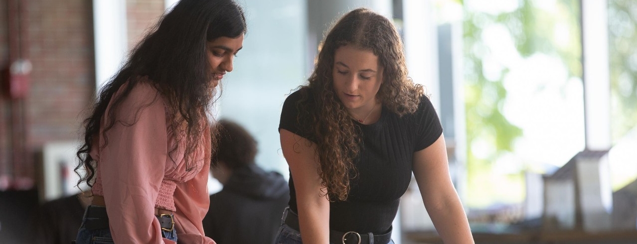 Filming an institutional spot/PSA. Architecture and Interior Design scene.