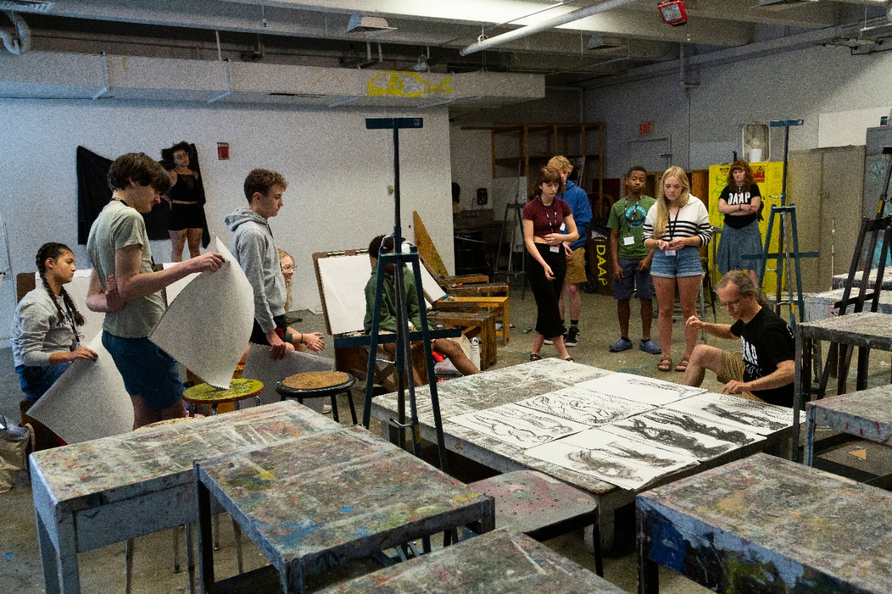 DAAPcampers from Drawing Intensive Camp