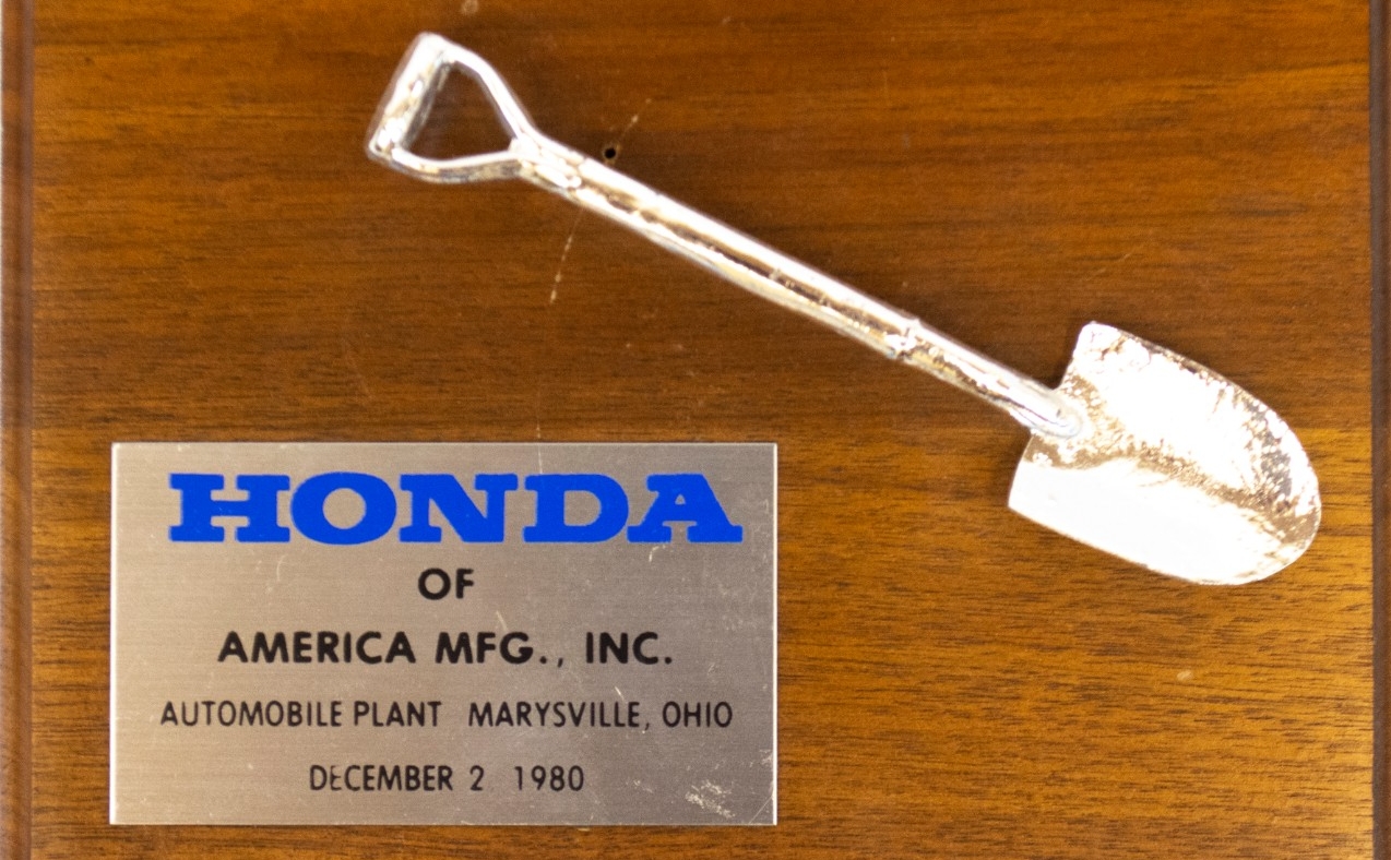Honda of America Plaque