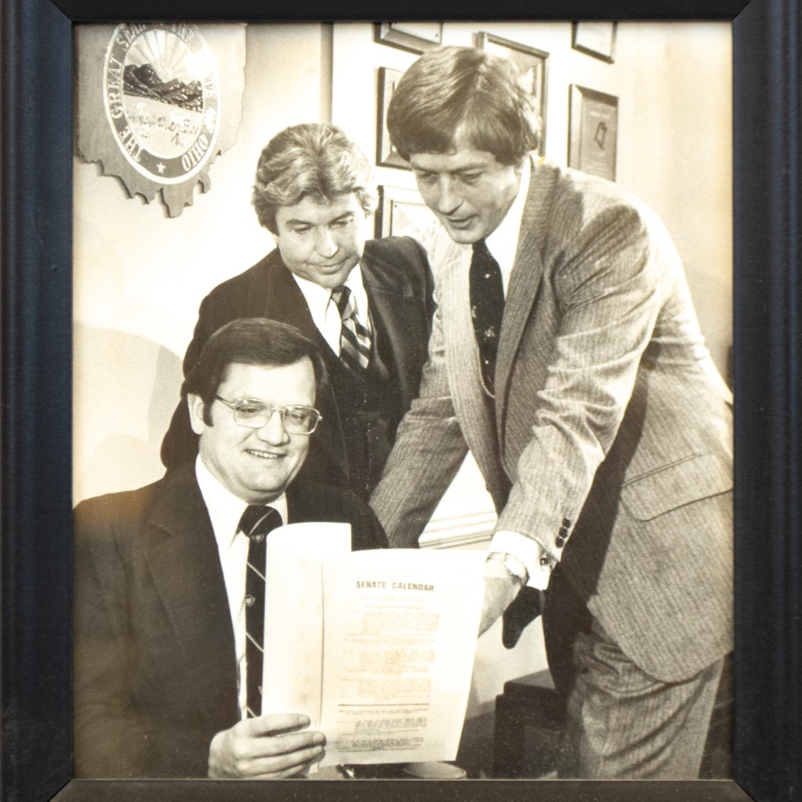 Stanley J. Aronoff Reviewing the Senate Calendar