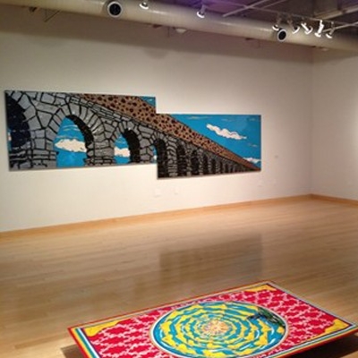 Meyer gallery exhibition room