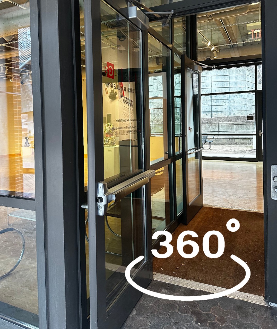 entry way to the meyers gallery