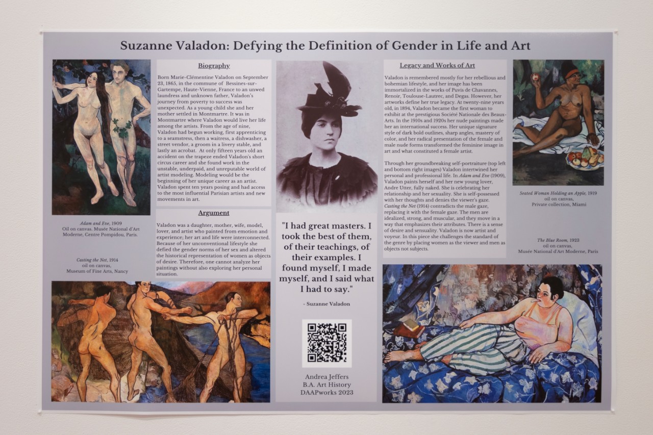 Suzanne Valadon: Defying the Definition of Gender in Life and Art