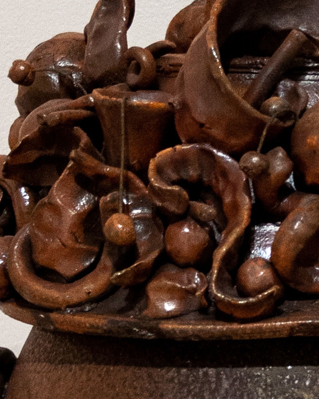 detail of bird and house