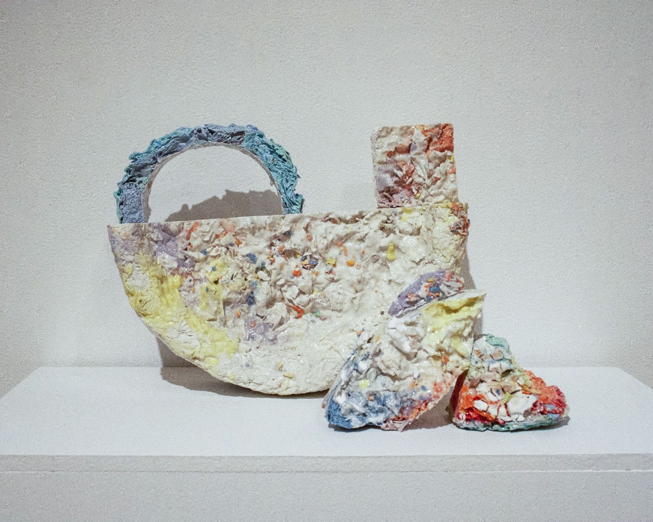 balanced ceramic pieces