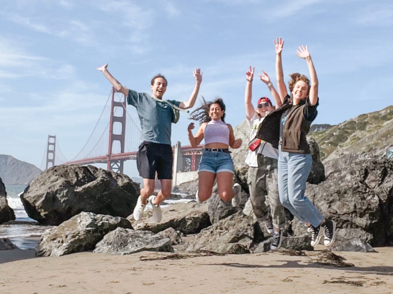 Brady Rudisill, DAAP Communication Design student, on co-op in San Francisco.