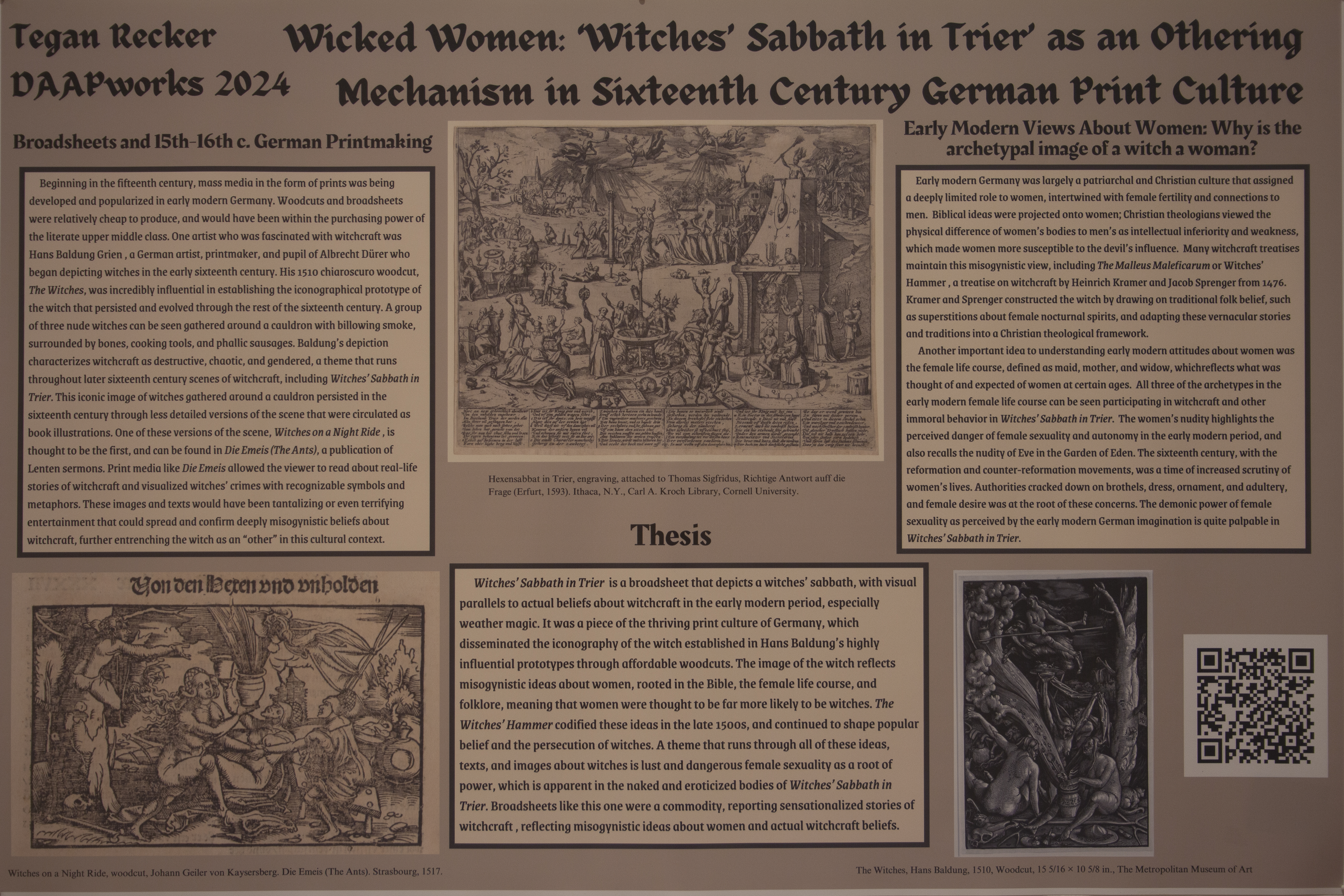 Tegan Recker, Reed Gallery, DAAP Galleries