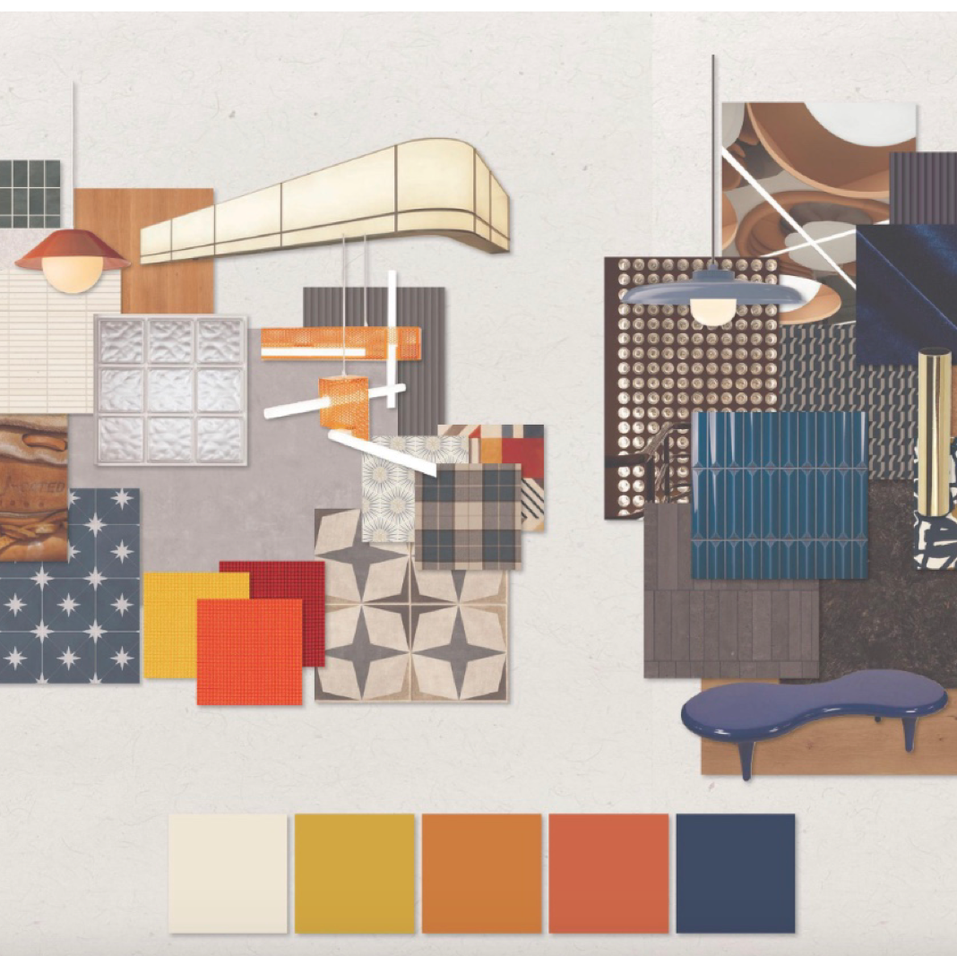 Interior Design student work.